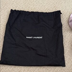 Saint Laurent Black dust Bag